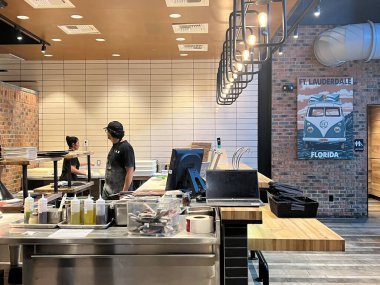 SUNRISE FL - AUG 7: Matchbox restaurant at Sawgrass Mills Outlet Mall in Sunrise, Florida, as seen on Aug 7, 2022.