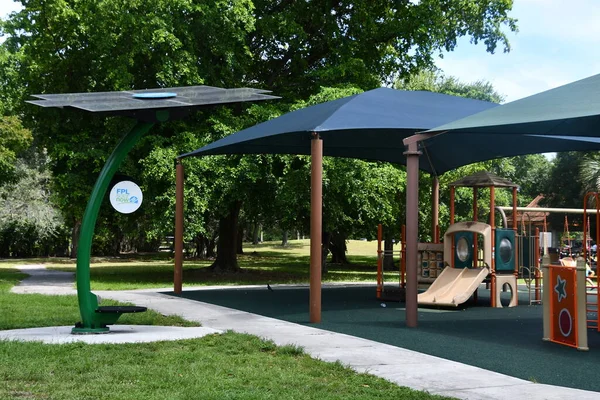 LAUDERHILL FL - AUG 6: Ilene Lieberman Botanical Gardens in Lauderhill, Florida, as seen on Aug 6, 2022.