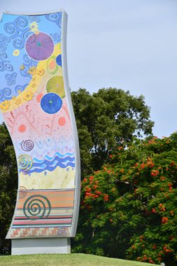 DELRAY BEACH FL - AUG 7: The Gateway Feature by Michelle Newman in Delray Beach, Florida, as seen on Aug 7, 2022.