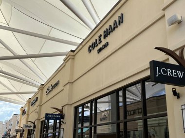 WEST PALM BEACH, FL - AUG 7: Tanger Outlets Palm Beach in West Palm Beach, Florida, as seen on Aug 7, 2022.