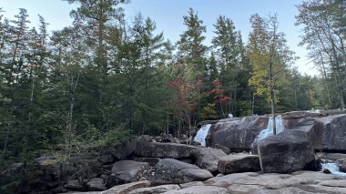 BARTLETT NH - SEP 24: Dianas Baths in Bartlett, New Hampshire USA, as seen on Sep 24, 2022.