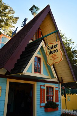 GLEN NH - SEP 24: Glen, New Hampshire 'daki Masal Diyarı Lunaparkı, 24 Eylül 2022.