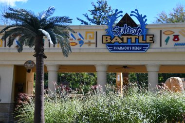 GLEN NH - SEP 24: Glen, New Hampshire 'daki Masal Diyarı Lunaparkı, 24 Eylül 2022.