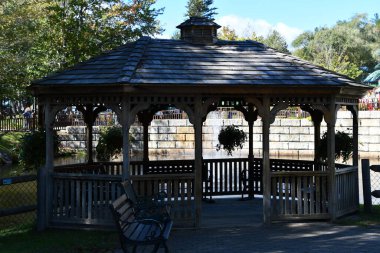 GLEN NH - SEP 24: Glen, New Hampshire 'daki Masal Diyarı Lunaparkı, 24 Eylül 2022.