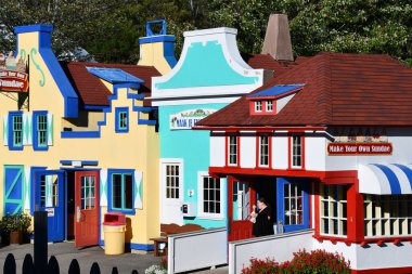 GLEN NH - SEP 24: Glen, New Hampshire 'daki Masal Diyarı Lunaparkı, 24 Eylül 2022.