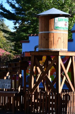 GLEN NH - SEP 24: Glen, New Hampshire 'daki Masal Diyarı Lunaparkı, 24 Eylül 2022.