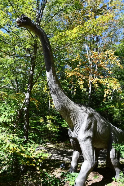 GLEN NH - SEP 24: Rap-Tour Safari, Glen, New Hampshire 'daki Story Land lunaparkında, 24 Eylül 2022' de görüldüğü gibi.