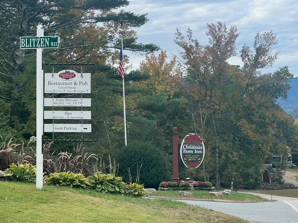JACKSON NH - SEP 24: Christmas Farm Inn & Spa in Jackson, New Hampshire, as seen on Sep 24, 2022.