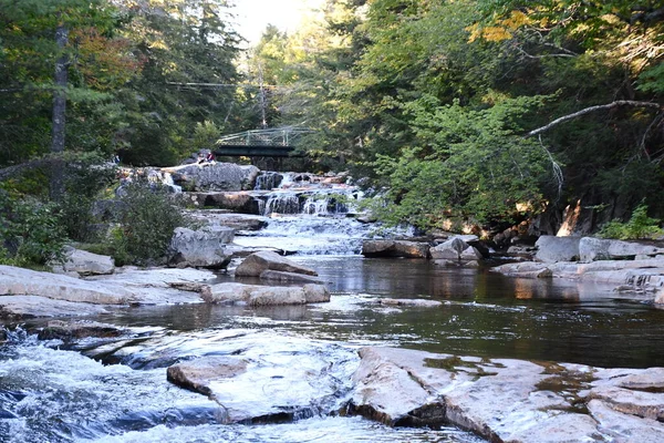 Jackson Falls Jackson New Hampshire — Fotografia de Stock