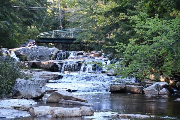 Jackson Falls Jackson New Hampshire — Stockfoto