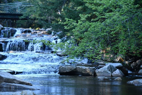 ニューハンプシャー州ジャクソンのジャクソン滝 — ストック写真