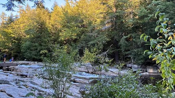 Jackson Falls Jackson New Hampshire — Stockfoto