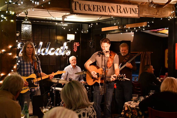 JACKSON NH - SEP 24: Wildcat Inn and Taescape in Jackson, New Hampshire, as seen on Sep 24, 2021.