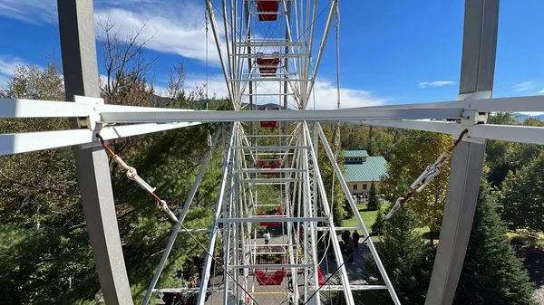 Jefferson Sep Christmas Ferris Wheel Парку Розваг Місті Джефферсон Штат — стокове фото