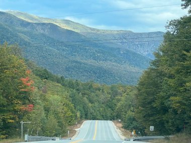 Beyaz dağ Ulusal ormanında New Hampshire