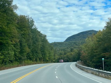 Beyaz dağ Ulusal ormanında New Hampshire