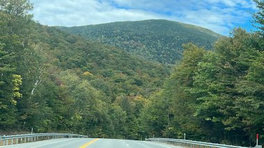 Beyaz dağ Ulusal ormanında New Hampshire