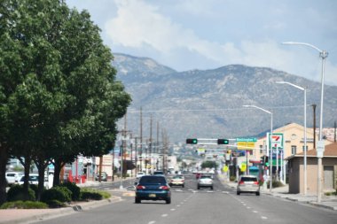 ALBUQUERQUE NM - 24 Temmuz 2021 'de New Mexico' da Albuquerque civarında görüldü..