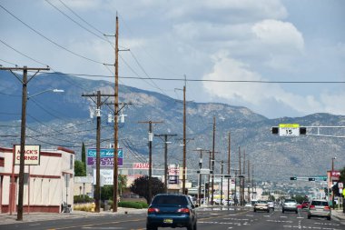 ALBUQUERQUE NM - 24 Temmuz 2021 'de New Mexico' da Albuquerque civarında görüldü..