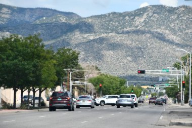 ALBUQUERQUE NM - 24 Temmuz 2021 'de New Mexico' da Albuquerque civarında görüldü..