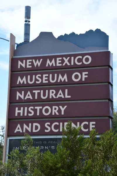 Albuquerque Jul Nowy Meksykański Muzeum Historii Naturalnej Nauki Albuquerque Nowy — Zdjęcie stockowe