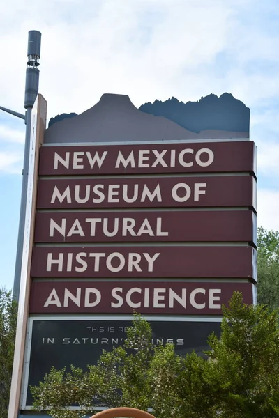 Albuquerque Jul Musée Histoire Naturelle Des Sciences Nouveau Mexique Albuquerque — Photo