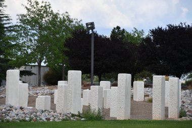 ALBUQUERQUE, NM - JUL 24: New Mexico Veterans Memorial in Albuquerque, New Mexico, as seen on July 24, 2021.