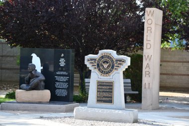 ALBUQUERQUE, NM - JUL 24: New Mexico Veterans Memorial in Albuquerque, New Mexico, as seen on July 24, 2021.