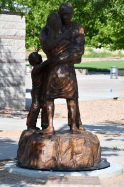 ALBUQUERQUE, NM - JUL 24: New Mexico Veterans Memorial in Albuquerque, New Mexico, as seen on July 24, 2021.
