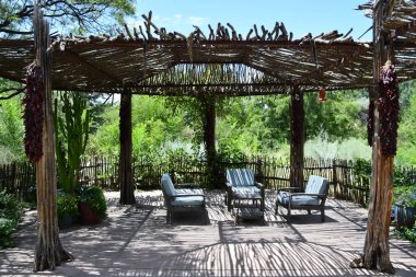 ALBUQUERQUE, NM - JUL 25: ABQ BioPark Botanic Garden in Albuquerque, New Mexico, as seen on July 25, 2021.
