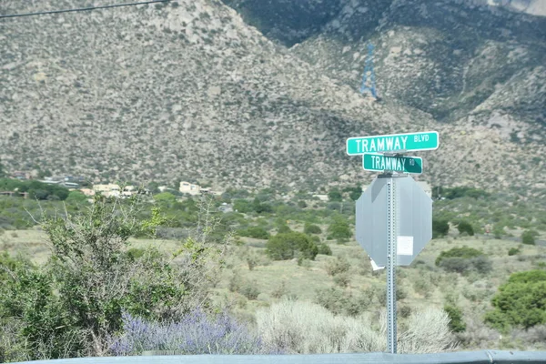 Albuquerque Jul Straßenbahn Sandia Peak Albuquerque New Mexico Gesehen Juli — Stockfoto