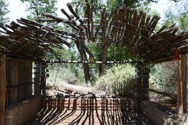 ALBUQUERQUE, NM - JUL 25: ABQ BioPark Botanic Garden in Albuquerque, New Mexico, as seen on July 25, 2021.