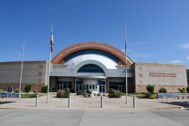 25 Temmuz 2021 'de Albuquerque, New Mexico' daki Anderson Abruzzo Albuquerque Uluslararası Balon Müzesi 'nde görüldü..