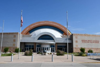 25 Temmuz 2021 'de Albuquerque, New Mexico' daki Anderson Abruzzo Albuquerque Uluslararası Balon Müzesi 'nde görüldü..
