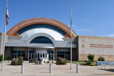 25 Temmuz 2021 'de Albuquerque, New Mexico' daki Anderson Abruzzo Albuquerque Uluslararası Balon Müzesi 'nde görüldü..