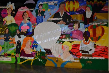 25 Temmuz 2021 'de Albuquerque, New Mexico' daki Anderson Abruzzo Albuquerque Uluslararası Balon Müzesi 'nde görüldü..