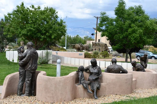 Albuquerque Luglio Giardino Delle Sculture Albuquerque Museo Arte Storia Albuquerque — Foto Stock