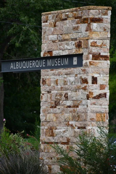 Albuquerque Jul Skulptur Garden Albuquerque Museum Kunst Historie Albuquerque New - Stock-foto