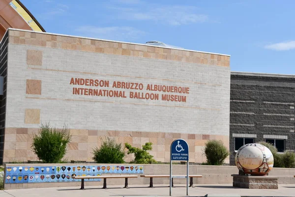 Albuquerque Jul Anderson Abruzzo Albuquerque International Balloon Museum Albuquerque New — 图库照片