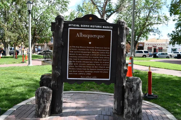 Albuquerque Lipca Stare Miasto Albuquerque Nowy Meksyk Jak Widać Lipca — Zdjęcie stockowe