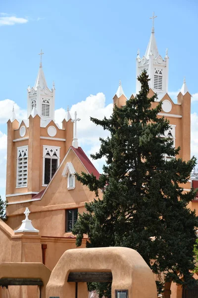 Albuquerque Jul 2021年7月25日現在 ニューメキシコ州アルバカーキのサン フェリペ ネリ教会 — ストック写真