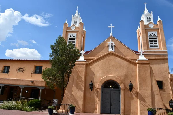 Albuquerque Jul 2021年7月25日現在 ニューメキシコ州アルバカーキのサン フェリペ ネリ教会 — ストック写真