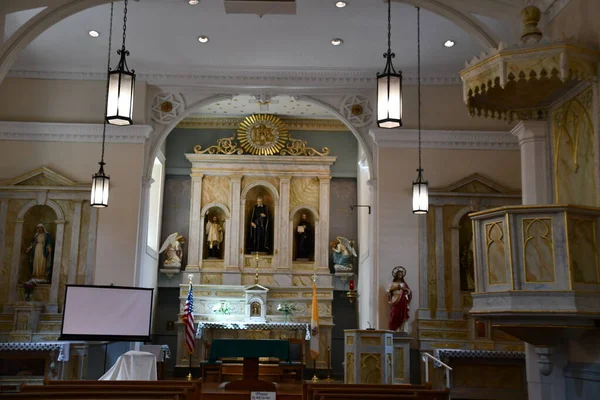 Albuquerque Luglio Chiesa San Felipe Neri Albuquerque Nuovo Messico Come — Foto Stock