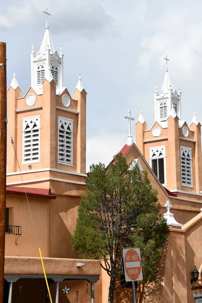 Albuquerque Jul San Felipe Neri Church Albuquerque New Mexico Seen — Stock Photo, Image