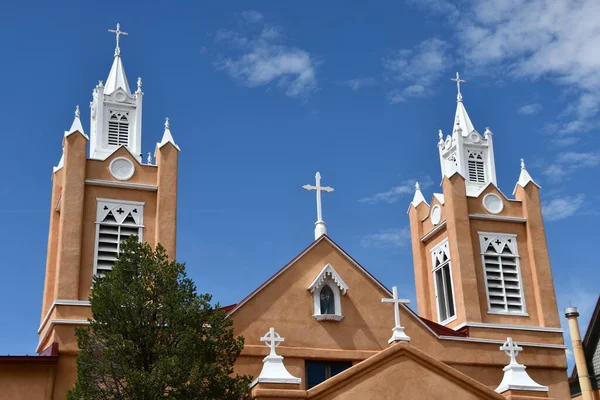 Albuquerque Jul Eglise San Felipe Neri Albuquerque Nouveau Mexique Vue — Photo