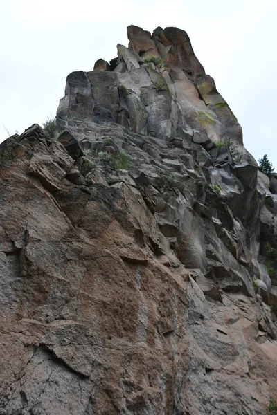 Battleship Rock Jemez Springs New Mexico — Stock Photo, Image