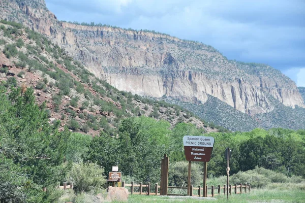 Jemez National Recreation Area Jemez Springs New Mexico — Stockfoto