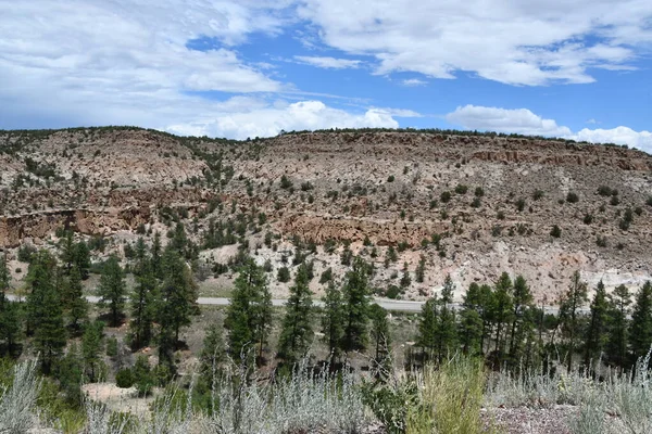 Landschaftlich Reizvolle Aussicht Los Alamos New Mexico — Stockfoto