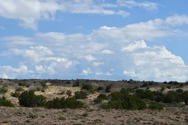 Landschaftliche Fahrt Durch New Mexico Von Albuquerque Nach Santa — Stockfoto
