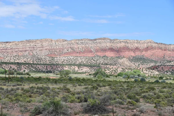 Guida Panoramica Attraverso Nuovo Messico Albuquerque Santa — Foto Stock